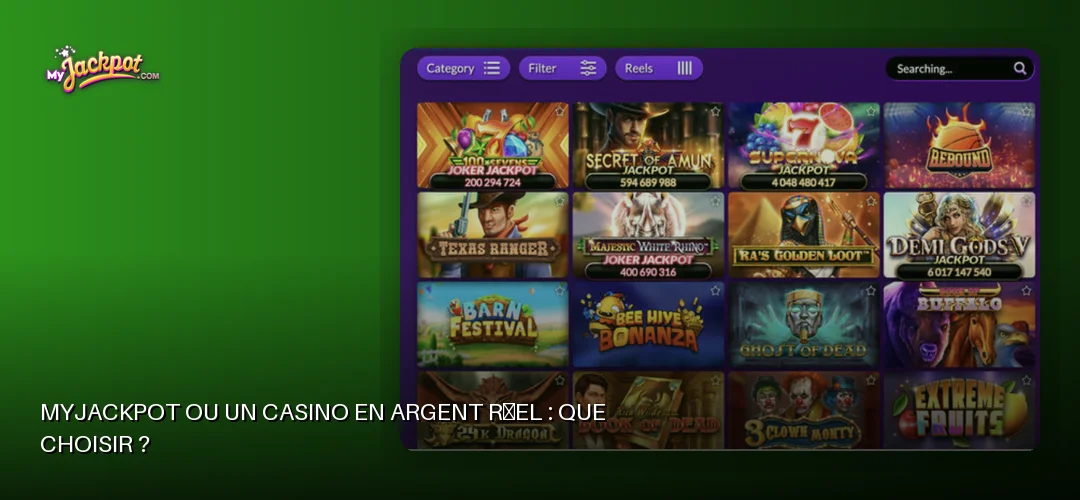 MyJackpot promotional banner